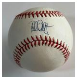 Mark McGwire Autographed Baseball Rawlings OALB Brown Ball