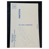 1985 Twins Team Issues Post Card Set - All-Star Game w/ Rookie Year Kirby Puckett