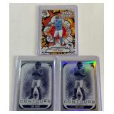 (3) Cam Ward RC Lot - Rookie Football Cards