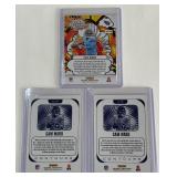 (3) Cam Ward RC Lot - Rookie Football Cards