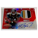Marquise Lee RPA NASTY Quad-Color Patch /49 2014 Certified Freshman Fabric #231 Numbered 42/29 Rookie Football Card