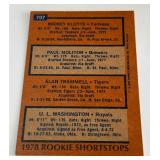 Paul Molitor / Alan Trammell RC 1978 Topps Rookie Shortstops #707 Vintage Baseball Card