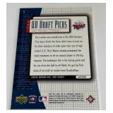 Joe Mauer RC 2001 Upper Deck Draft Picks #1 Rookie Minnesota Twins Baseball Card