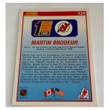 Martin Brodeur RC 1990 Score #439 Rookie Hockey Card