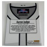 Aaron Judge 2025 Crusade Numbered #15 Baseball Card