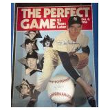 Yogi Berra and Don Larsen Autographed Baseball and Shawowbox Piece - "The Perfect Game" w/ COA - New York Yankees Baseball