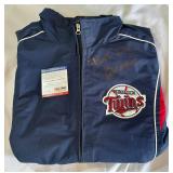 Kirby Puckett Autographed w/ PSADNA COA Minnesota Twins Baseball Jacket