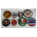 (8) Minnesota Twins Baseball Various Pins