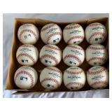 (12) Rawlings OMLB Selig Baseballs - Used / Practice - Box 3