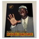 Kevin Garnett RC 1995 Topps Stadium Club #5 Rookie Minnesota Timberwolves Basketball Card