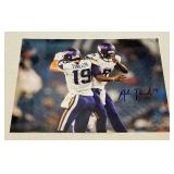 Adam Thielen Autographed 8x10" Minnesota Vikings Football Photo