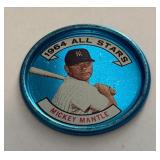 Mickey Mantle 1964 Topps All-Stars Vintage Baseball Coin #131