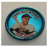 Harmon Killebrew 1964 Topps All-Stars Vintage Baseball Coin #133 Minnesota Twins