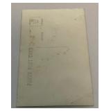 Jonny Mize Autogtaphed Vintage Baseball Post Card