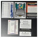5-Card Numbered Baseball Card Lot