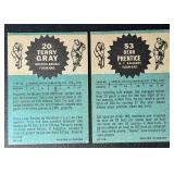 2-Card 1962-63 Topps Vintage Hockey Card Lot