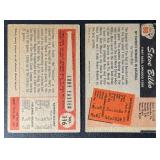 Luke Easter & Steve Bilko 2-Card Vintage Baseball Card Lot