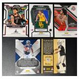 5-Card Football/Basketball Auto Card Lot