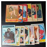 13-Card Vintage Football Card Lot