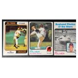 Jim Palmer 3-Card Vintage Baseball Card Lot
