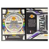 LeBron James 2-Card Insert Basketball Card Lot