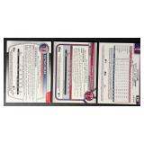 3-Card Minnesota Twins Rookie Parallel Baseball Card Lot