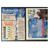 Kevin Garnett 2-Card Minnesota Timberwolves Rookie Basketball Card Lot