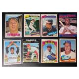 8-Card Vintage HOF Baseball Card Lot
