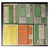 6-Card Vintage HOF Baseball Card Lot