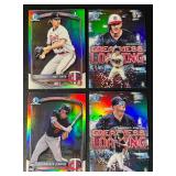 4-Card Minnesota Twins Rookie/Insert Baseball Card Lot