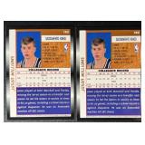 Jason Williams 2-Card Rookie Basketball Card Lot