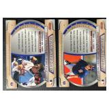 2-Card 1996 Bowman Best Cuts Insert Baseball Card Lot