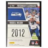 Russell Wilson 2022 Score Swatch Football Card No. FF24