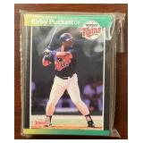 Kirby Puckett 1989 Donruss Minnesota Twins Baseball Card Lot
