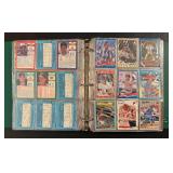 Misc Baseball Card Binder Lot