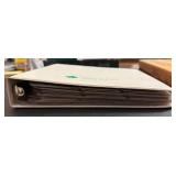 Bulk Baseball Various Years Baseball Card Binder
