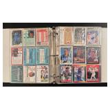 Bulk Baseball Various Years Baseball Card Binder