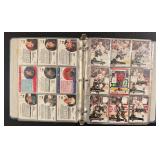 Various Years Bulk Hockey Card Binder