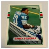 Barry Sanders RC 1989 Topps Traded #83T Rookie Football Card - #5