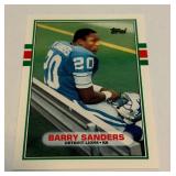 Barry Sanders RC 1989 Topps Traded #83T Rookie Football Card - #7