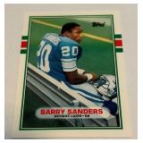 Barry Sanders RC 1989 Topps Traded #83T Rookie Football Card - #8