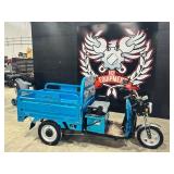 Electric Cargo Tricycle - Onshine - 2026 - Unused - OSECT-13 (Light Blue) (Stock Photo)