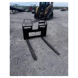 Skid Steer Forks AGT 2026 Unused SSCPF48-6600-WFF