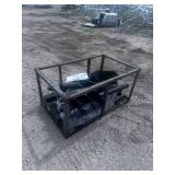Skid Steer Auger MOWER KING 2026 Unused SSECAG-Y With 3 Bits