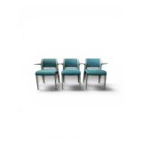 3 Piece Steelcase SILQ Stacking Chair Set Retail Value $675