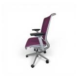 Steelcase Think V2 office chair in Purple with a chrome frame $1100 retail