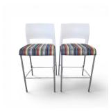 Two Steelcase Move Stools