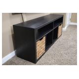 Ikea Media Console With 2 Bins
