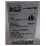Black+Decker BDT30 Dehumidifier 30 Pint