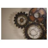 Metal Gears Wall Clock